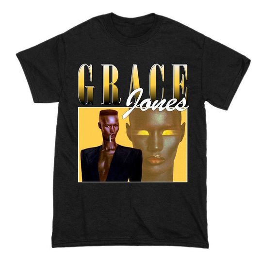 Discover Grace Jones Vote 2 Short Sleeve Famous Shirt Men and Women Softstyle T-Shirt