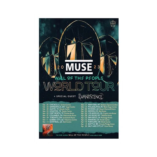 Discover 2023 Muse Tour Event 2023 Poster