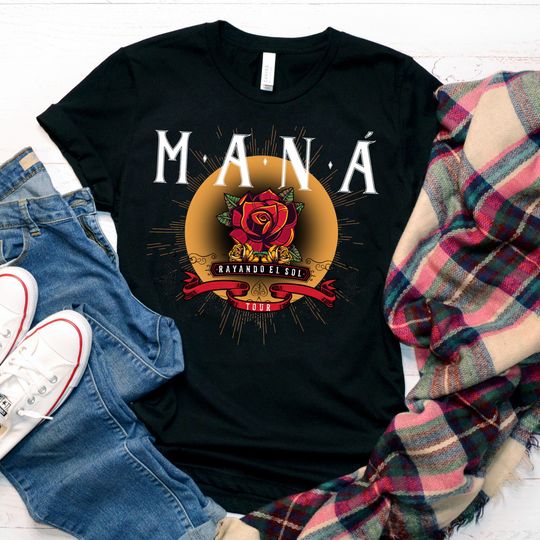 Discover MANA Rock en Español Vintage Tee