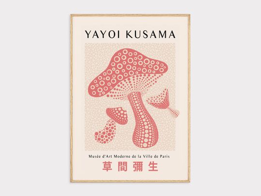 Discover Yayoi Kusama Print Wall Art