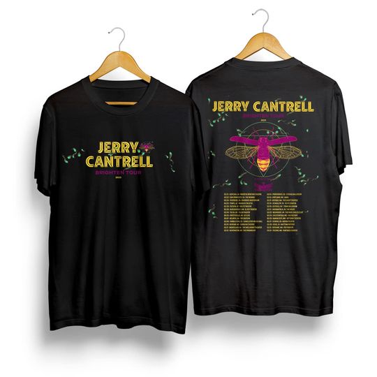 Discover Jerry Cantrell Tour Shirt, Jerry Cantrell Brighten Tour 2023