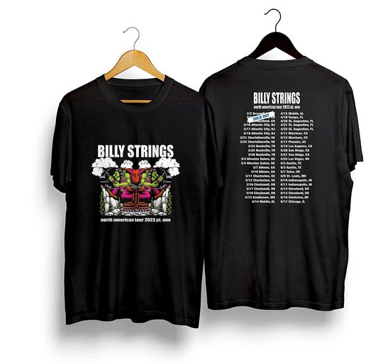 Discover Billy Strings Spring Tour, North American Tour 2023 Shirt