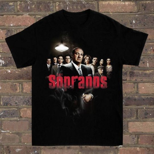 Discover The Sopranos T-Shirt, Tony Soprano 90's Vintage Shirt