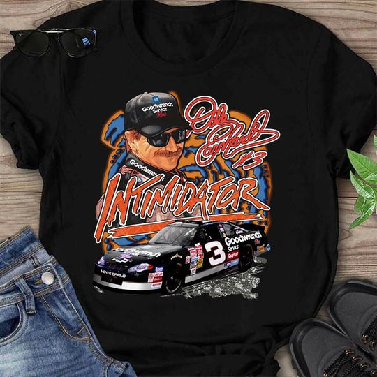 Discover Dale Earnhardt Shirt, Vintage Dale Earnhardt T-shirt