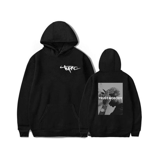 Discover 2pac Tupac Shakur sweater Trust nobody graphic hoodie