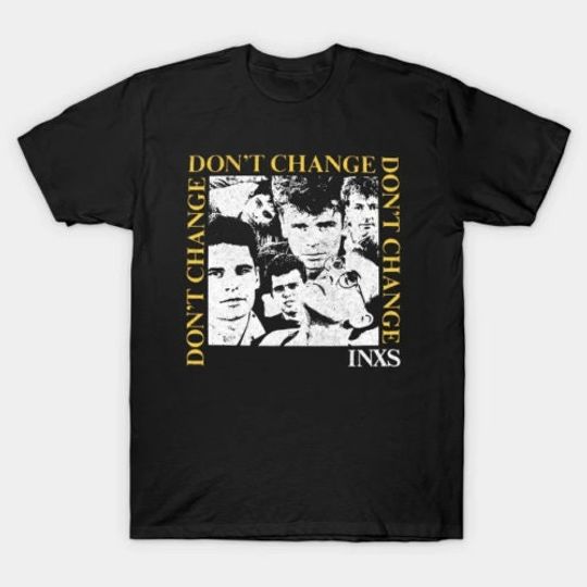 Discover Vintage INXS Dont Change T-shirt, 1990s X Tour Vintage Concert
