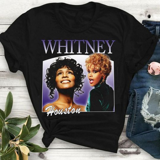 Discover Vintage Whitney Houston Shirt, Whitney Houston Shirt, Essential Attitude