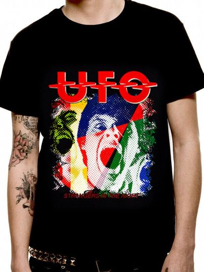 Discover UFO Band Shirt, Vintage 1979 UFO World Tour Rock Concert Shirt