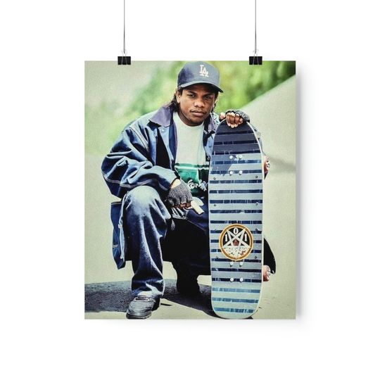 Discover Eazy-E 90s Vintage Hip Hop Poster