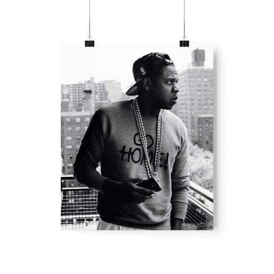 Discover JAY-Z  Poster - Matte Vertical Posters - Hip Hop Poster