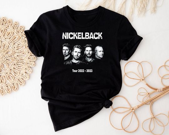 Discover Nickelback Tour 2022-2023 T-Shirt, Nickleback Band Shirt
