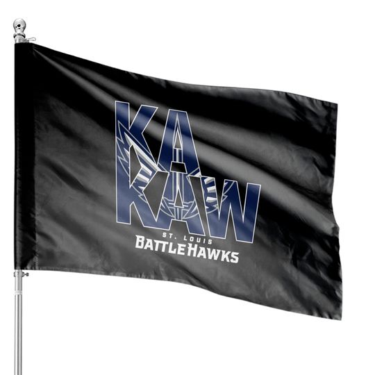 Discover STL Battlehawks-KaKaw House Flags