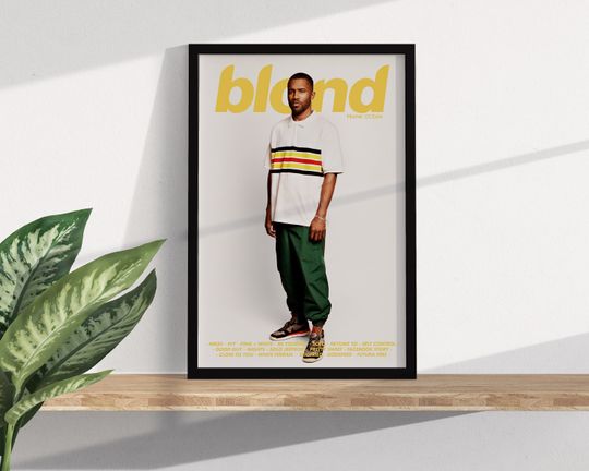 Discover Frank Standing - Frank Ocean - Poster - Album