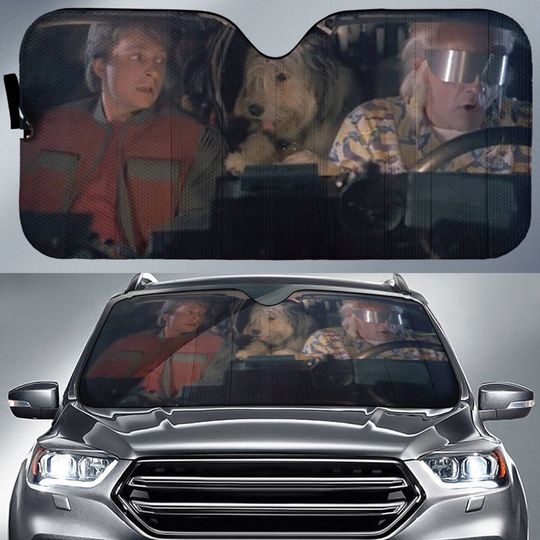 Discover Back To The Future Car Sun Shade Austin Powers in Goldmember Car Sun Shade