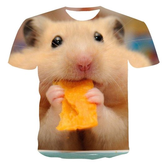Discover Hamster shirt warm high quality 3D tshirt