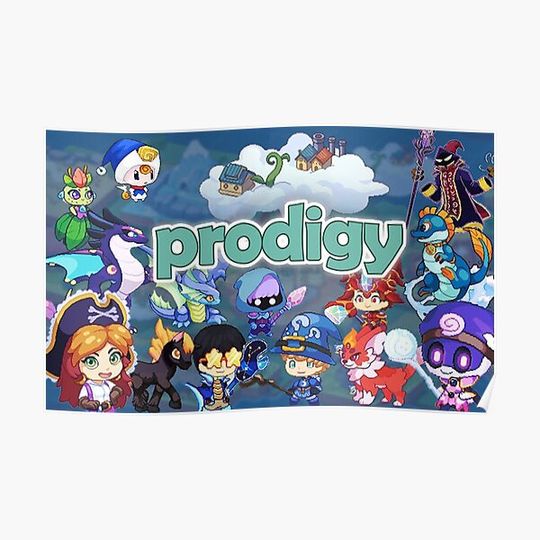 Discover Prodigy Math Premium Matte Vertical Poster