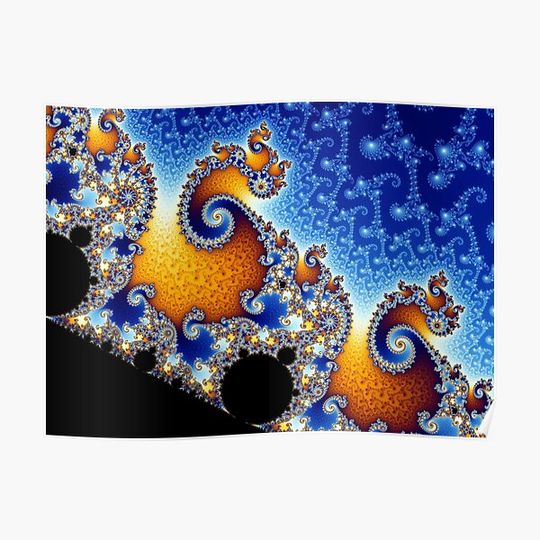 Discover Mandelbrot Set Premium Matte Vertical Poster