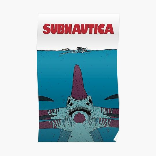 Discover Subnautica Premium Matte Vertical Poster