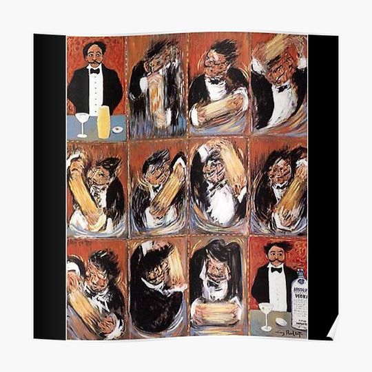 Discover GUY BUFFET MARTINI | ARTIST | COOL ART Premium Matte Vertical Poster