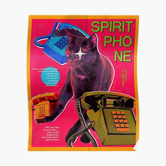 Discover spirit phone - lemon demon Premium Matte Vertical Poster