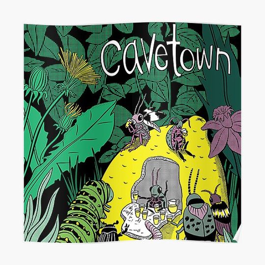 Discover lemon boy cave town bugs Premium Matte Vertical Poster
