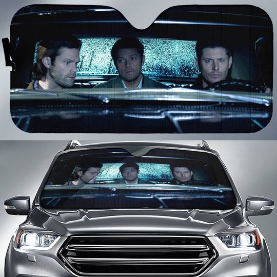 Discover Supernatural Movie Car Sunshade Sam Winchester