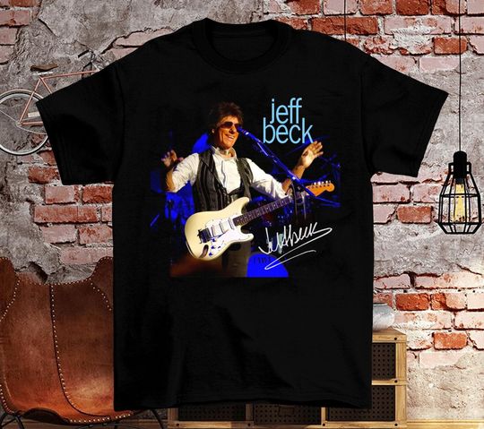 Discover Vintage Jeff Beck guitarist shirt, Jeff Beck 1944 - 2023 shirt