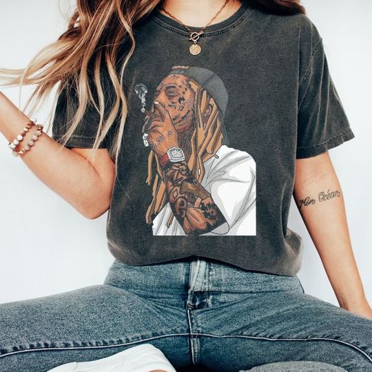 Discover Lil Wayne Vintage Rapper T-Shirt, Classic 90s Style Tee