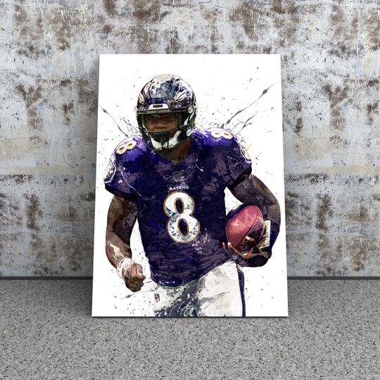 Discover Lamar Jackson, Baltimor Ravens, Football Poster