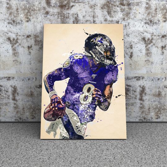 Discover Lamar Jackson, Baltimor Ravens, American Football Poster