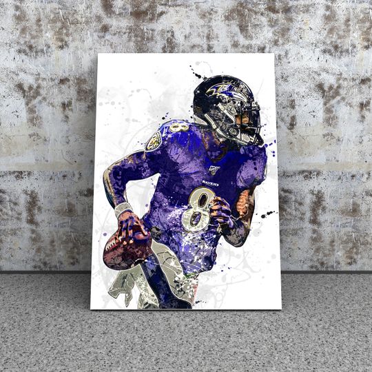 Discover Lamar Jackson, Baltimor Ravens, American Football Poster