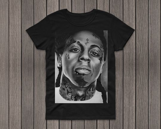 Discover Lil Wayne Hip-Hop Graphic Tee, Trendy Apparel
