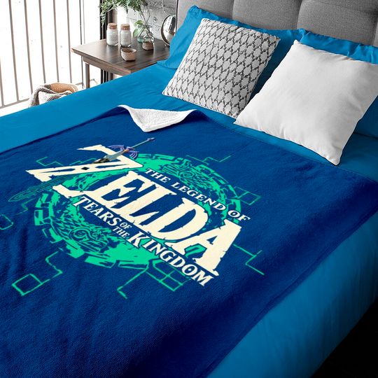 Discover Legend of Zelda Twilight Tears of the Kingdom Baby Blankets