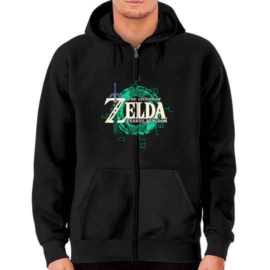 Discover Legend of Zelda Twilight Tears of the Kingdom Zip Hoodies