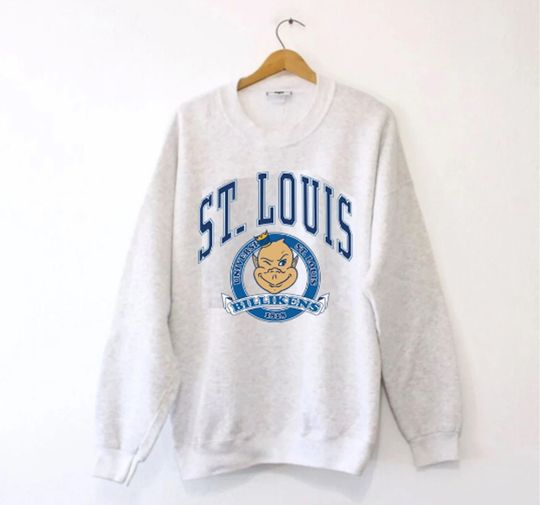 Discover Vintage St.Louis University Billikens Sweatshirt, St Louis University Billikens Shirt