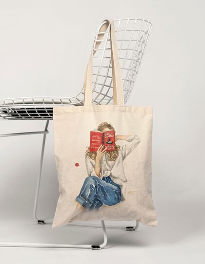Discover Sally Rooney Normal People tote bag |  Organic cotton tote bag for books