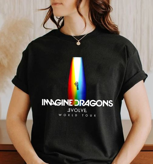 Discover Vintage Evolve Imagine Dragons Tour Shirt, Imagine Dragons Tour Shirt