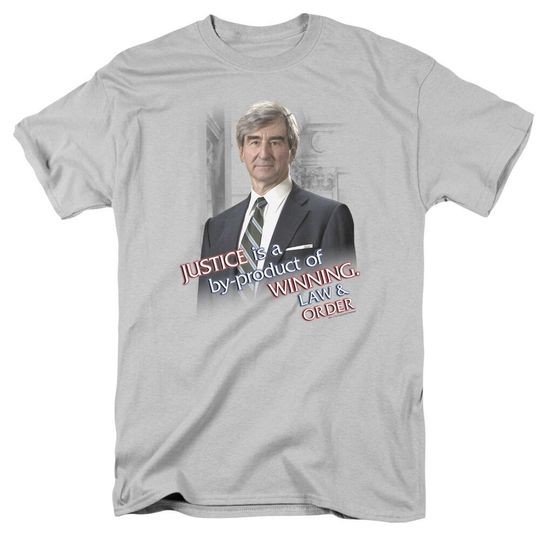 Discover Law & Order Jack Mccoy Justice is a by-product of Winning Silver Shirts