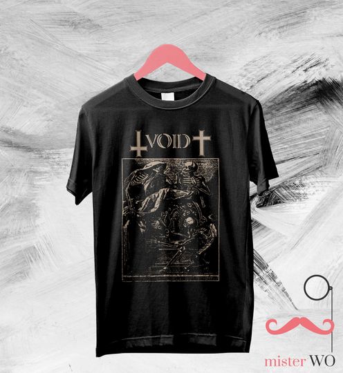 Discover Void Band Tour Vintage 90's T Shirt - Void Band Shirt
