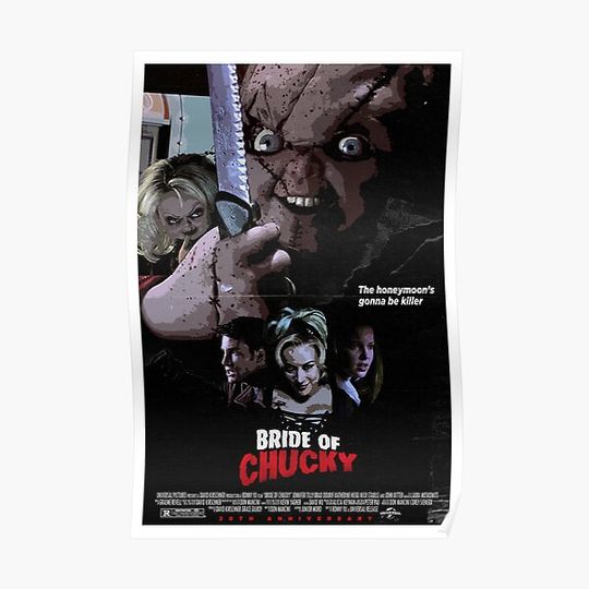 Discover Bride of Chucky 20th Anniversary Premium Matte Vertical Poster