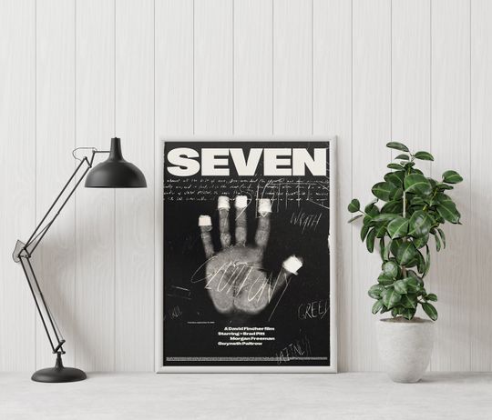 Discover Se7en Minimalist Movie Poster