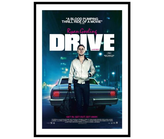 Discover Drive Ryan Gosling Movie Poster