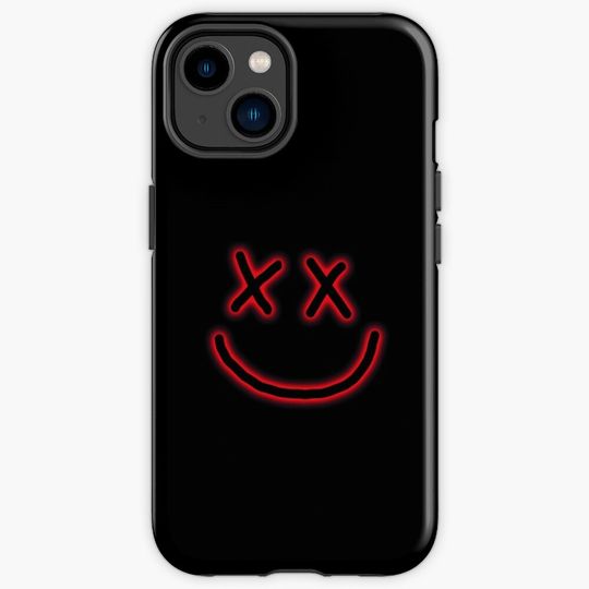 Discover smiley face x eyes iPhone Case