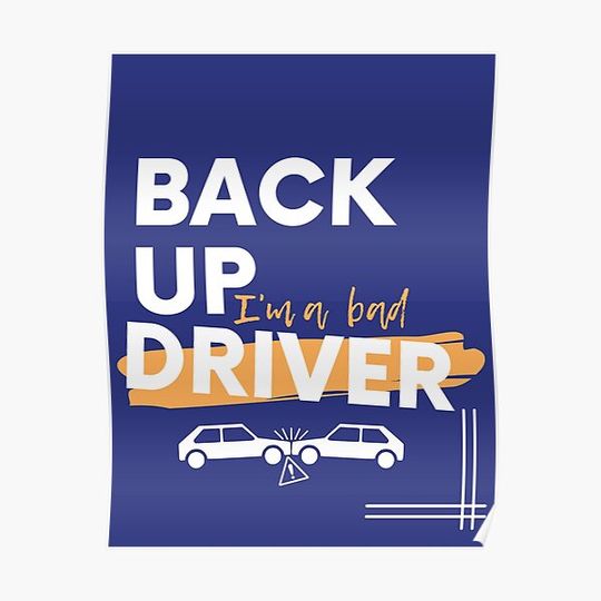 Discover cool design for drivers -T-Shirt Premium Matte Vertical Poster