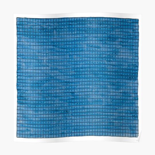 Discover Agnes Martin - a Matter of Fact Mystic Premium Matte Vertical Poster