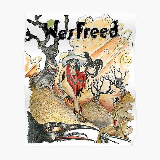 Discover Wes Freed Premium Matte Vertical Poster