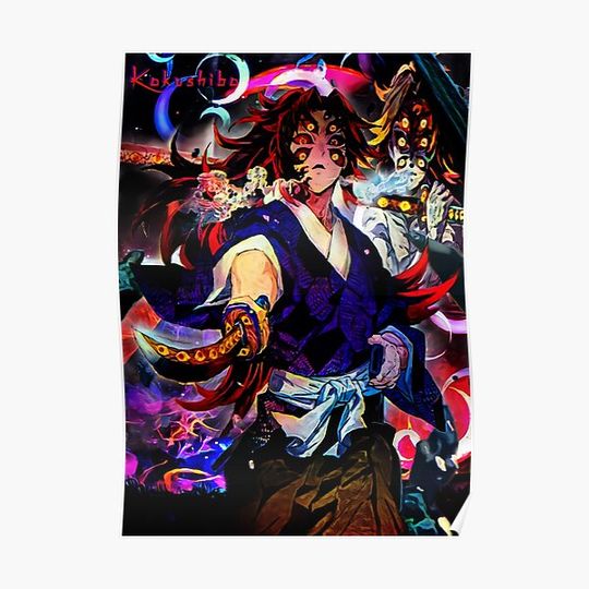 Discover Kokushibo Crescent First Premium Matte Vertical Poster