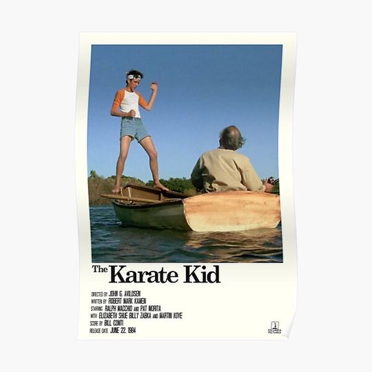 Discover The Karate Kid - "Balance" Poster Premium Matte Vertical Poster