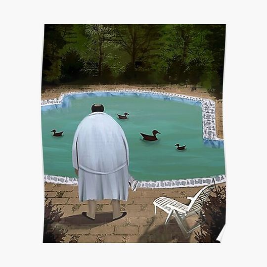 Discover Him, with those ducks..poster Premium Matte Vertical Poster