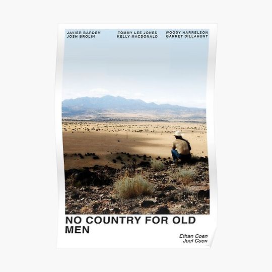 Discover No Country for Old Men Premium Matte Vertical Poster